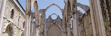 Les ruines de Convento do Carmo