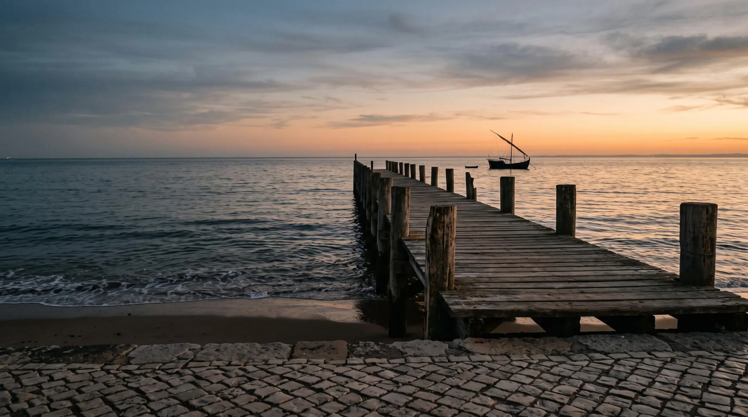 Photographie éditoriale symbolisant le lien historique et culturel entre le Portugal et le Brésil à travers l'océan Atlantique